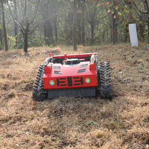 <span class=keywords><strong>Robot</strong></span> Tosaerba Industriale Radiocomandato da 24V di Alta Qualità con Motore da 125cc Decespugliatore Cingolato Certificato CE per Agricoltura - Product Image 5