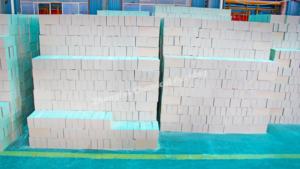 उच्च तापमान प्रतिरोध एल्यूमिना आग रोक ईंट उद्योग भट्ठी के लिए - Product Image 4