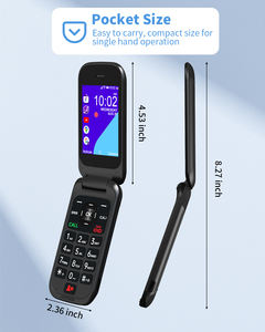 Teléfono con Doble Pantalla, <span class=keywords><strong>KaiOS</strong></span> 3.1, 4G LTE, VoLTE, Batería Extraíble de 2000mAh - Product Image 5