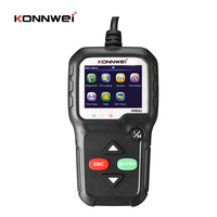 Outil de diagnostic automobile OBDII avancé KW680, multilingue, fonctionnalités OBD2 complètes pour garage et atelier