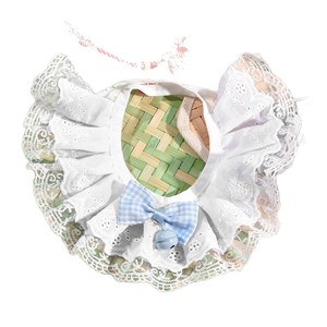 Cute Pet Bib With Pineapple Bow And <b>Bell</b> Adjustable Comfortable Washable For Small Medium <b>Dogs</b> Cats - Product Image 4