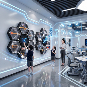 Dispositivo Educativo Interactivo de Aprendizaje STEM con Caja de IA para Experimentos de Física de Generación de Energía Solar, Equipo de Laboratorio Escolar - Product Image 1