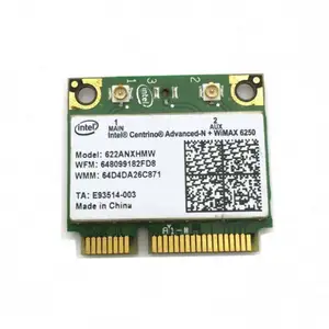 Cartão sem fio Para Centrino Advanced-N + WiMAX 6250 Sem Fio MINI PCI-E Cartão Dual Band 622 622ANXHMW 802.11a/b/g/n 300 Mbps