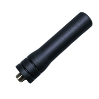 Antenne courte en caoutchouc UHF S-6 400-480 MHz avec connecteur SMA mâle pour talkie-walkie radio bidirectionnelle portable Baofeng Motorola Kenwood