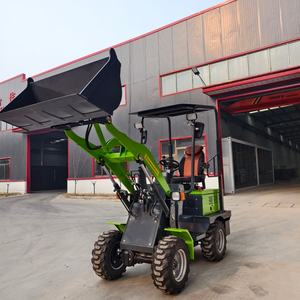 Pengiriman Gratis 500kg Mini Articulated Battery Powered Electric 4wd Wheels <span class=keywords><strong>Loader</strong></span> untuk Penggunaan Pertanian Skid <span class=keywords><strong>Loader</strong></span> untuk Dijual - Product Image 5