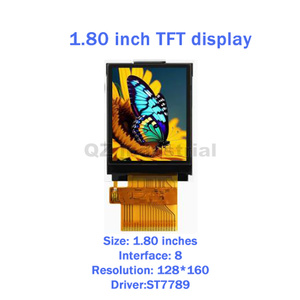 Pantalla LCD TFT original QZ BOM nueva de 1.77 pulgadas, pantalla TFT a color de 1.8 pulgadas con puerto paralelo, 128x160, controlador ST7735 - Product Image 5