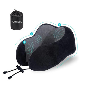 Almohada de Viaje para el Cuello de Espuma de Alta Densidad, Ligera y Portátil, para Aliviar el Dolor de Cuello y Espalda, Personalizada de Fábrica - Product Image 1
