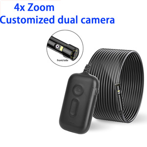 กล้องเอนโดสโคปอุตสาหกรรม WIFI ขนาด 5.5 มม. ความละเอียดสูง 2MP กล้องเอนโดสโคปแบบยืดหยุ่นแบบพกพาสำหรับตรวจสอบพร้อมสายเคเบิลยาว 1 เมตร - Product Image 4