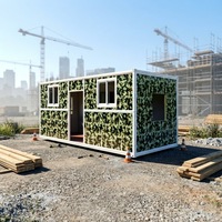 Structure en acier Smartbuild de haute qualité, conteneur pliable, maison mobile, bungalow, villa moderne, panneaux sandwich préfabriqués, économie d'énergie