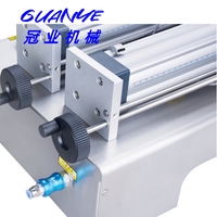 Machine de remplissage semi-automatique pneumatique haute précision pour confiture, crème, boissons et huile, garantie 1 an, pour bouteilles en verre et sachets - Offre Spéciale