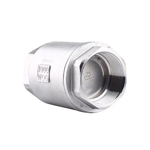 WZ thép không gỉ dọc kiểm tra van nữ ren H12 kiểm tra van khí/dầu hướng dẫn sử dụng điện đồng ỐNg Lót NPT đúc - Product Image 5