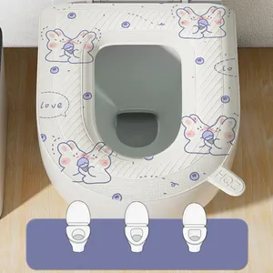 Housse de siège de toilette lavable, coussin moelleux universel pour toutes les saisons, pour usage domestique - Product Image 2
