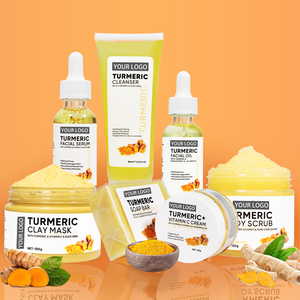 มาส์กหน้าเครื่องสำอางมาสก์หน้าโคลนขิง tumeric ดูแลผิวควบคุมสิวดีท็อกซ์ไวท์เทนนิ่งขมิ้น - Product Image 2