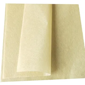 Material de aislamiento compuesto ignífugo químicamente estable de alta calidad, papel de fibra de aramida de 30GSM