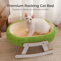 Coussin rafraîchissant pour chat, lit vibrant, hamac pour chat, couchage estival frais et mignon, fournitures spéciales pour animaux de compagnie
