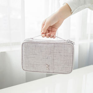 Tarjetero de viaje con bloqueo Rfid personalizado para hombre y mujer, cartera para pasaporte, venta al por mayor - Product Image 5