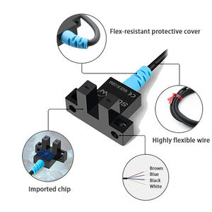 SM-F44 sensore fotoelettrico della scanalatura del fascio infrarosso di forma 5mm <span class=keywords><strong>L</strong></span> del commutatore riflettente della scanalatura di NPN Micro - Product Image 3
