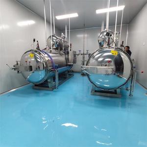 Storta di sterilizzazione orizzontale-controllo preciso della temperatura ideale per i sacchetti di storta alimenti in scatola - Product Image 3