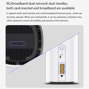 ZTE 5G AI CPE G5 Pro MC8512 WiFi 7 BE7200 Router Dual 2.5G <b>Ethernet</b> Ports NFC 5G <b>Wireless</b> - Product Image 4