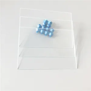 tempered borosilicate glass plate heat fire resistant pyrex glass sheet with any size