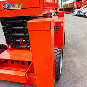 4-16 मीटर छोटे इलेक्ट्रिक मोबाइल कैंची लिफ्ट होम हाइड्रोलिक कैंची लिफ्ट प्लेटफॉर्म - Product Image 5