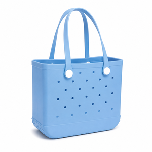 Bolsa de Mano Personalizada Moderna, Suave, Duradera, Ligera y Ecológica de EVA, Impermeable, para la Playa, con Logotipo de Frutas, Gran Capacidad, para Mujer - Product Image 1