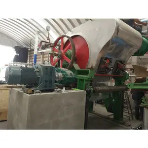 1092mm Wheat Straw Sugar Cane Cotton Linter Hemp Bagasse Pulp Toilet Paper Making Machine