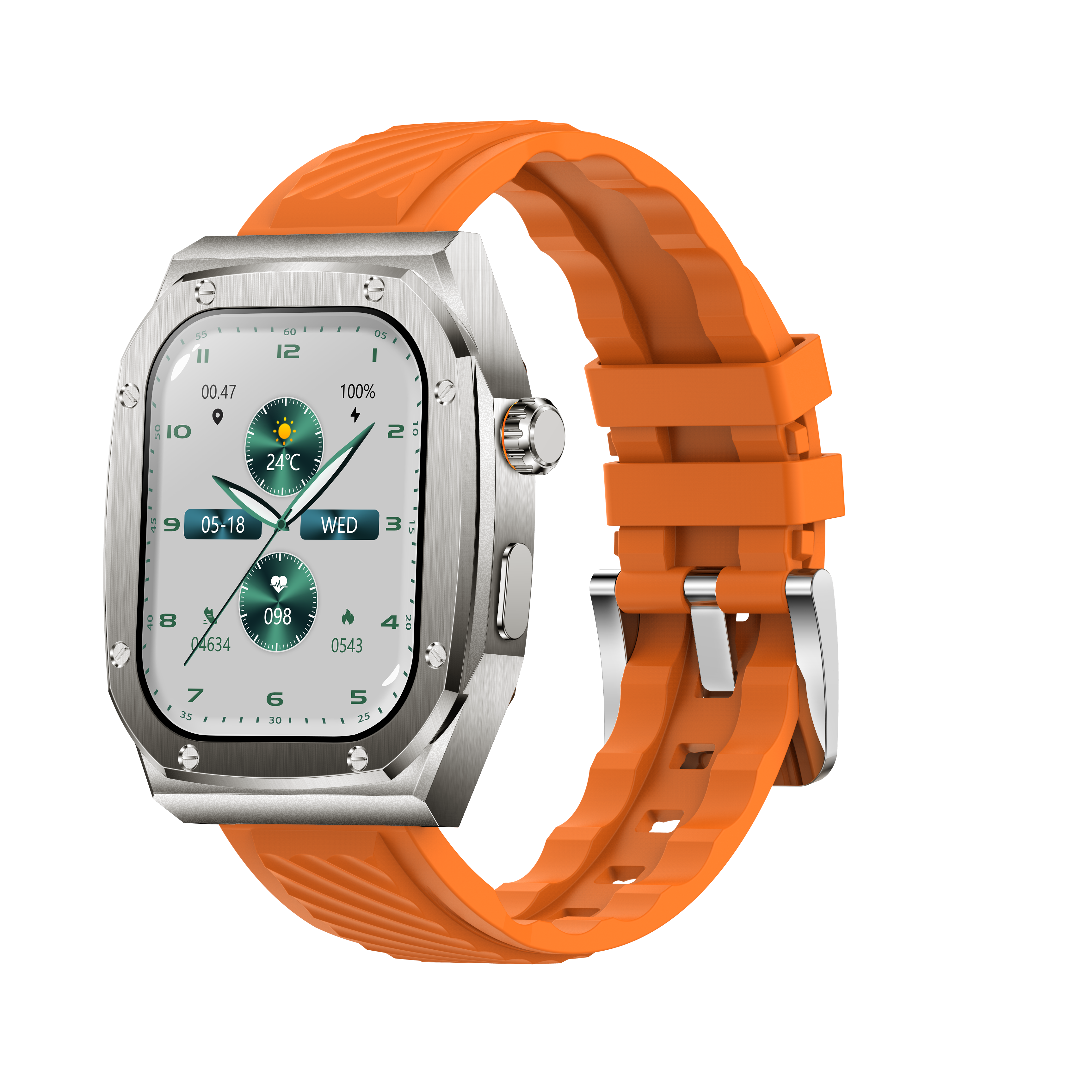 2024 Z79 Max Smart Watch - IP68 Waterproof, 2.1 Inch Screen