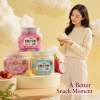 Aimo Gaufrettes au fromage croustillantes saveur fruitée 27g, dessert cuit au four faible en gras, biscuits, boîte de collations