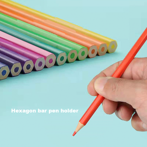 Kit de crayons de couleur non toxiques, acryliques, imperméables, DIY, 12 pièces - Product Image 4
