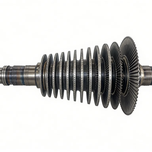 Mini 100 kW to 5 MW Steam Turbine Rotors