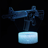 Lampe de nuit personnalisée en acrylique 3D, illusion d'optique, LED, gravure au laser, photo personnalisée, lampe de nuit pour chambre à coucher, cadeau de Noël, anniversaire