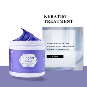 Traitement capillaire lissant à la kératine brésilienne sans fumée sans odeur traitement à la kératine sans formaldéhyde pour tous les types de cheveux - Product Image 2