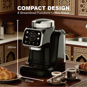 Cafetera Turca Automática Portátil Personalizable Unitech, Capacidad para 4 Tazas, Carcasa de Plástico, Electrodoméstico para el Hogar - Product Image 2