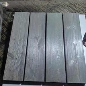 Dalles de terrasse extérieures modernes à poser soi-même, imperméables, en plastique modifié, finition grain de bois, pour jardins, parcs et balcons - Product Image 4