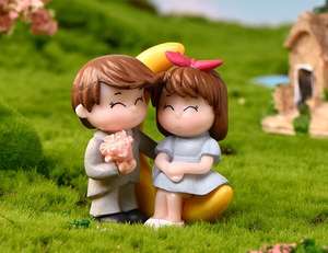 Nuove Idee Innovative per Prodotti: Statuetta di Alta Qualità in PVC, Ultima Novità, Coppia che si Bacia, Decorazione per Torta Nuziale - Product Image 4