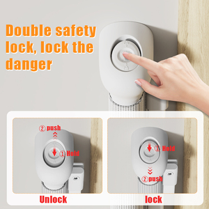 Popolare Petsfond SG027 Cancello di Sicurezza Regolabile <span class=keywords><strong>per</strong></span> Animali Domestici con Motivo a Quadri e Chiusura, in Rete di Poliestere <span class=keywords><strong>per</strong></span> Scale e Porte, <span class=keywords><strong>per</strong></span> Piccoli Animali - Product Image 3