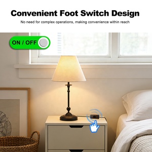 Lámpara de Mesa LED Decorativa de <span class=keywords><strong>Metal</strong></span> Negro Estilo Nórdico para Dormitorio, Restaurante, Hogar, Moderna y de Lujo - Product Image 5