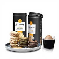 Boîte en métal triangulaire en fer blanc écologique personnalisée 200g pour bonbons, chocolats, biscuits, stockage hermétique, logo personnalisé