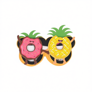 Party <b>Glasses</b> Donut Pineapple Design Fun Party Accessory Kids Adult Costume Props - Product Image 2