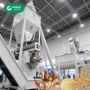 Ligne de production de granulés d'aliments pour animaux GEMCO, économie d'énergie, haut rendement, garantie de 3 ans - Product Image 1