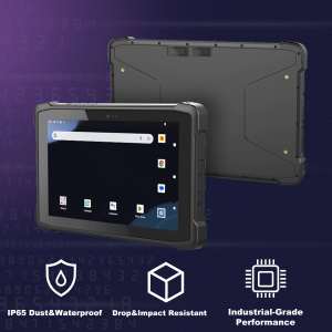 Industrielles Robustes <span class=keywords><strong>Tablet</strong></span> 10,1 Zoll IP65 MIL-STD-810H <span class=keywords><strong>Android</strong></span> 14 Dual-<span class=keywords><strong>SIM</strong></span> 4G LTE GPS NFC Hohe Helligkeit für Feldarbeit - Product Image 1