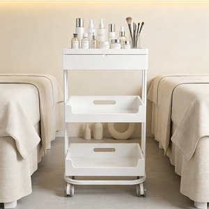 Beauty Equipment Hair Salon Furniture Hairdressing Storage <b>Tool</b> Massage Table <b>Trolley</b> - Product Image 5
