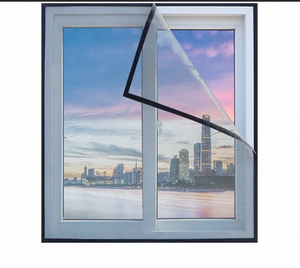 Moustiquaire Magique Moderne pour Fenêtre, Ignifuge, Lavable, Auto-Adhésive, Rideau Coulissant Sans Perçage pour Usage Domestique - Product Image 6