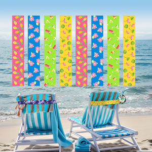Toallas de Playa Personalizadas Ujoy Gift, Artículos Esenciales <span class=keywords><strong>para</strong></span> Cruceros, Resistentes al Agua y al Sol, <span class=keywords><strong>para</strong></span> Piscina y Sillas de <span class=keywords><strong>Crucero</strong></span> - Bandas de Silicona <span class=keywords><strong>para</strong></span> Toallas de Playa - Product Image 1