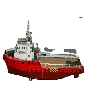 Ship model tug boat Trust metal for souvenir and gifts support oem customized abs  wooden  brass