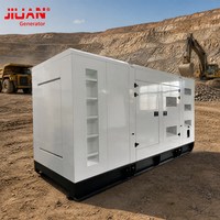 Generador Insonorizado de 650 kVA, 520 kW, 600 kVA de Guangzhou Foshan, Fuente de Energía de Emergencia para Hoteles/Hospitales/Construcción Minera