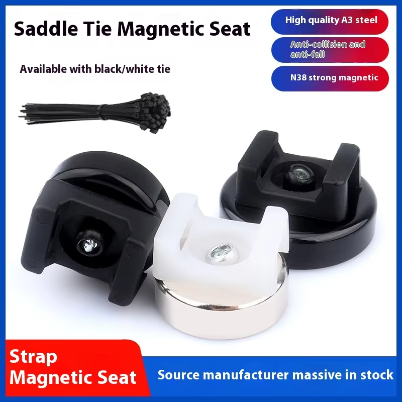 magnetic zip tie cable holder