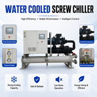 Solution de refroidissement pour usine de fabrication : Refroidisseur à vis 120 CV refroidi par eau, équipement de refroidissement industriel pour processus, fonctionnement fiable