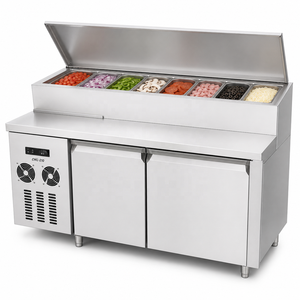 Refrigerador para Preparación <span class=keywords><strong>de</strong></span> Pizzas con Estructura Resistente para Uso Profesional en Cocinas Comerciales y Pizzerías <span class=keywords><strong>de</strong></span> Alto Volumen - Product Image 5